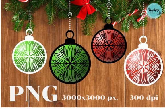 Christmas Balls V.1: Festive Illustrations for Brands