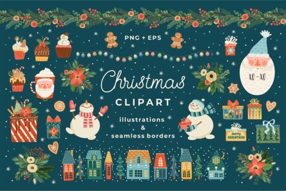 Christmas Clipart: Premium Illustrations for Brands
