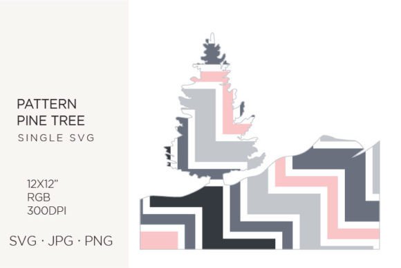 Christmas Pattern Pine Tree, Svg: Illustrations Review