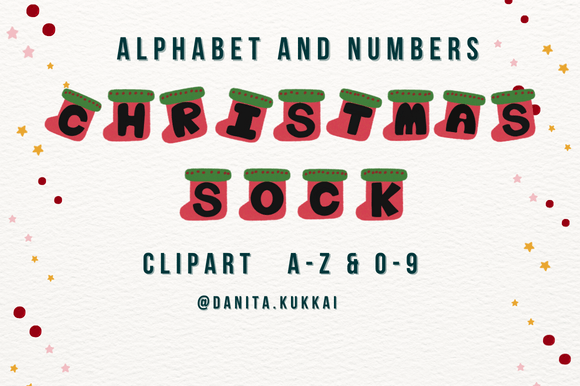Christmas Sock a-Z 0-9: Festive Illustrations