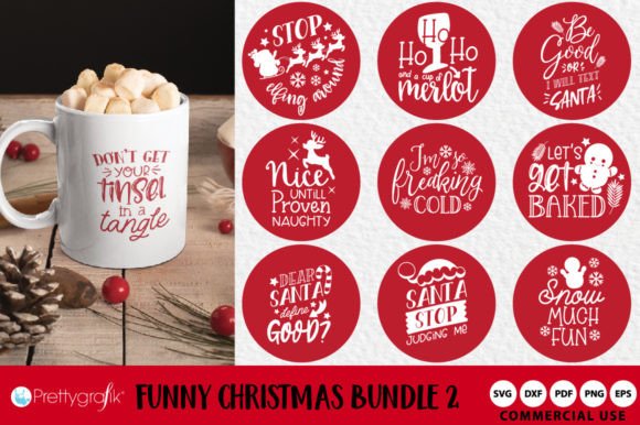 Funny Christmas SVG Vol. 2: Holiday Illustrations Review