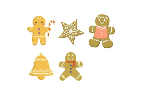 Gingerbread Christmas: Festive Illustrations for Brands