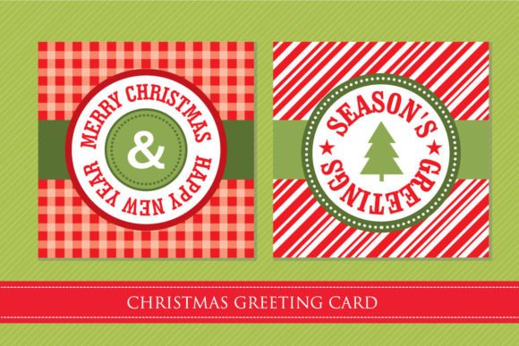 Retro Christmas Greeting Card: A Designer's Review